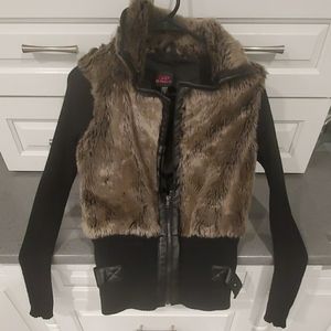 Women's Bebe sweater jacket